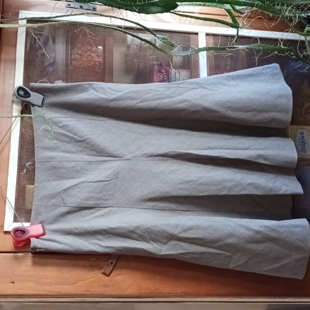 Womans Skirt 6 Banana Republic Gray